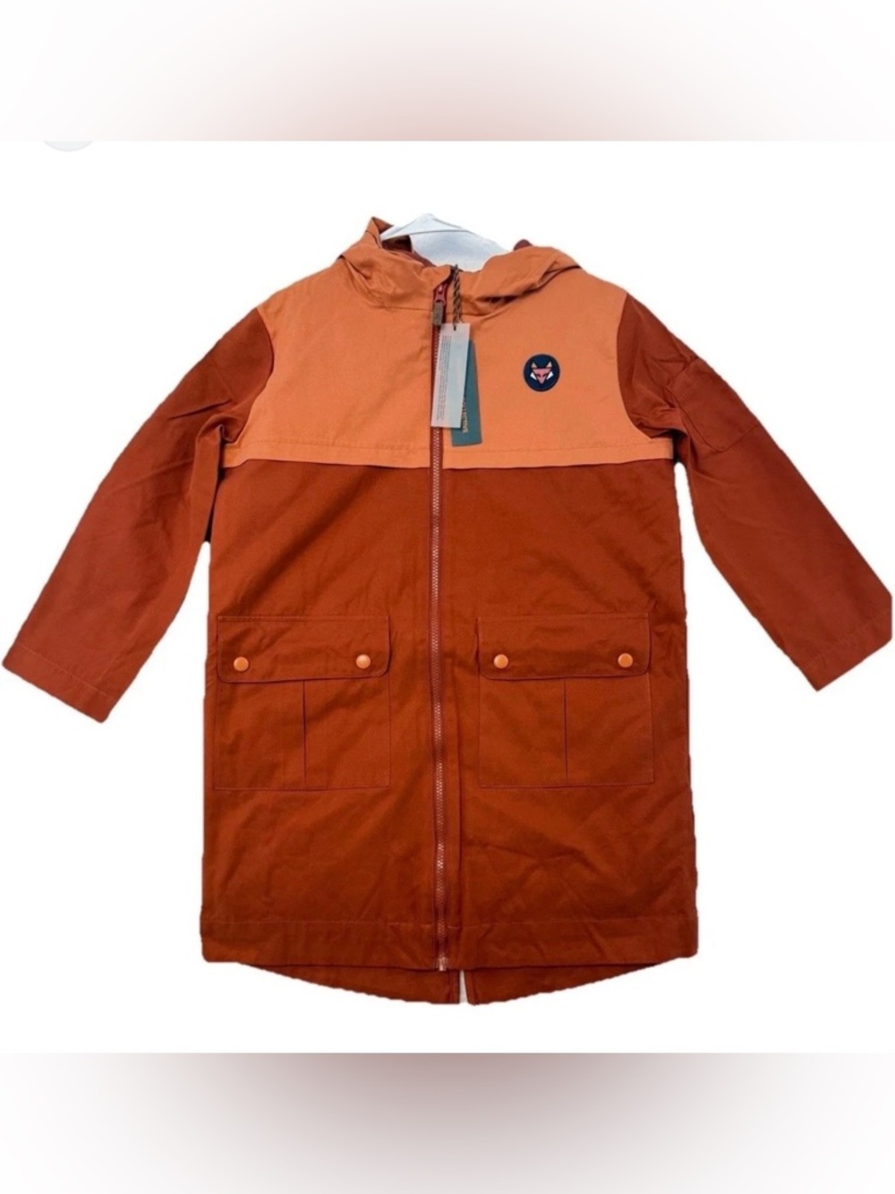 NWT The Sunday Collective 2-in-1 Vest Coat Kids Size 8 Dijon NEW